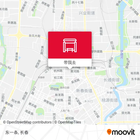东一条地图