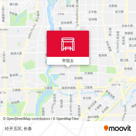经开五区地图