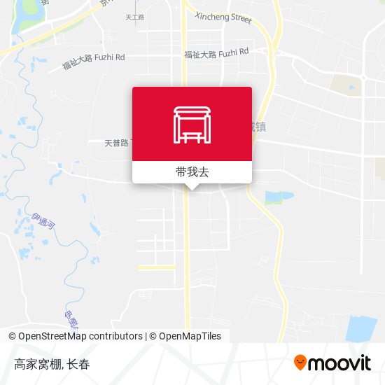 高家窝棚地图