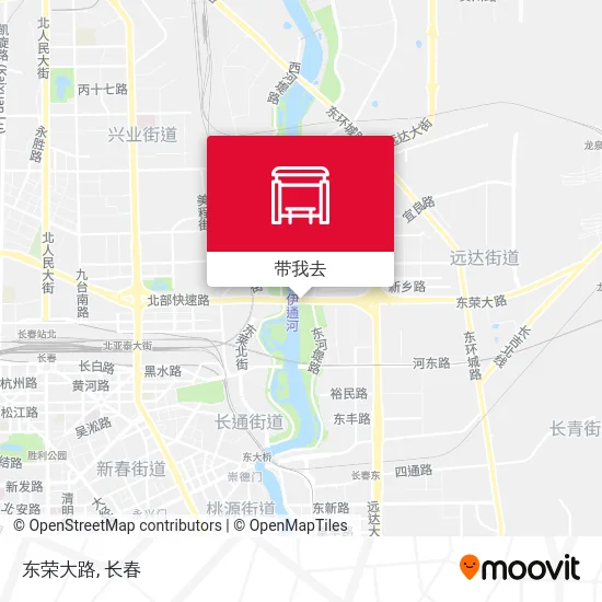 东荣大路地图
