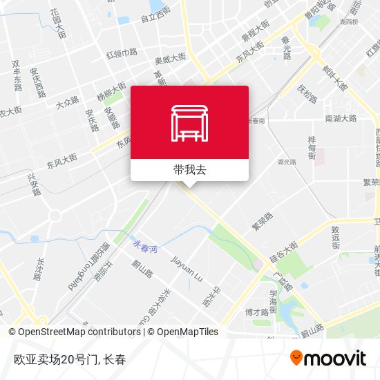 欧亚卖场20号门地图