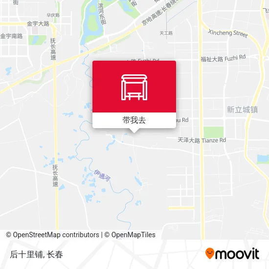 后十里铺地图