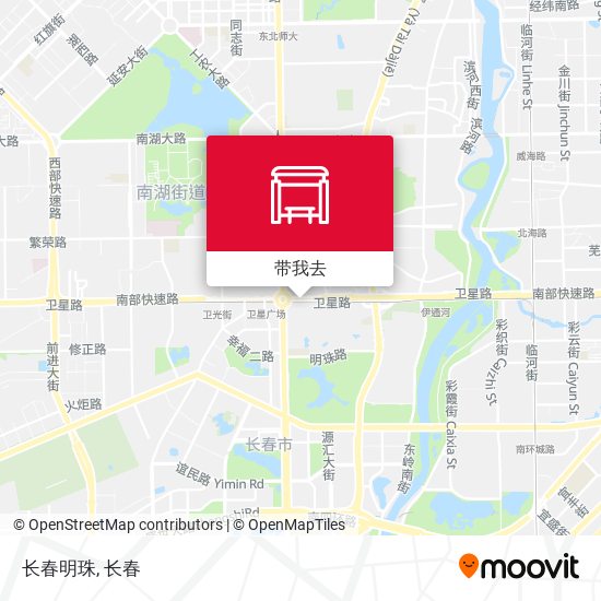 长春明珠地图