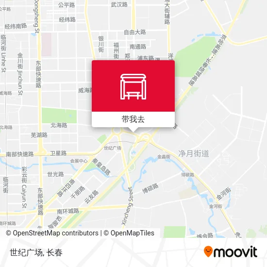世纪广场地图