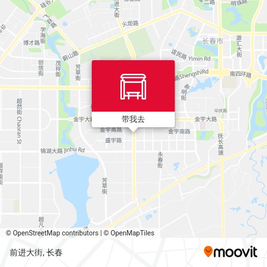 前进大街地图