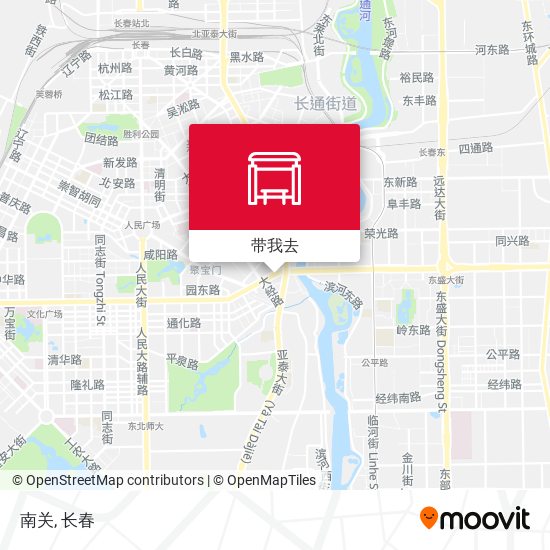 南关地图