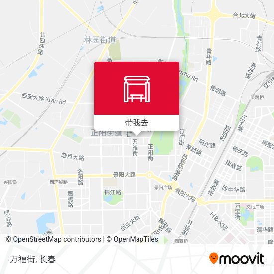 万福街地图
