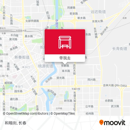 和顺街地图