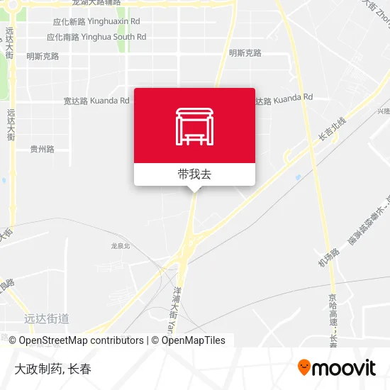 大政制药地图