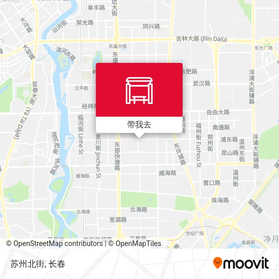 苏州北街地图