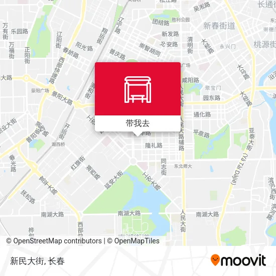 新民大街地图