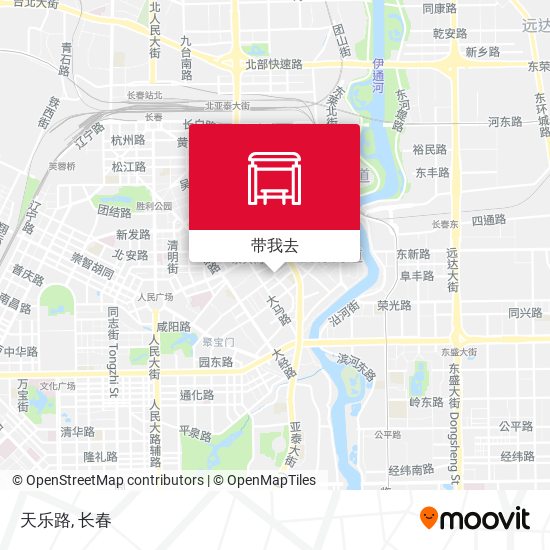天乐路地图