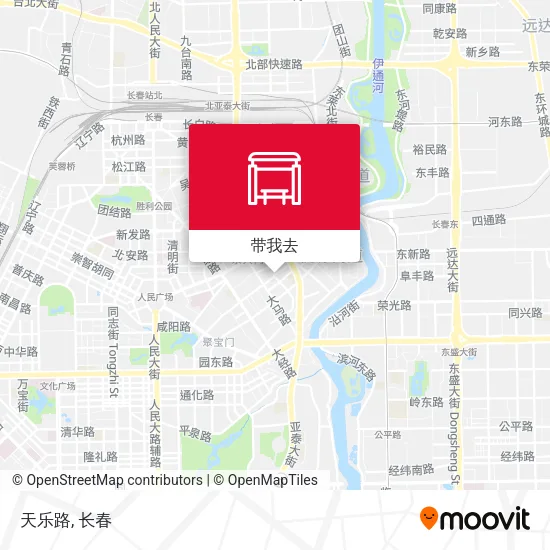 天乐路地图