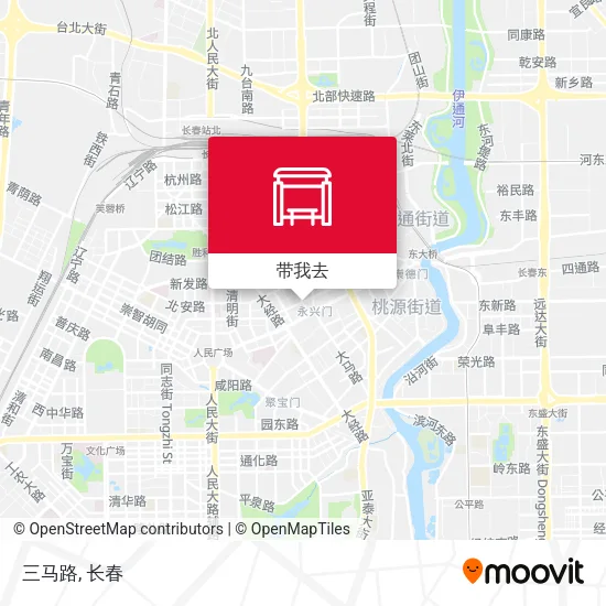 三马路地图