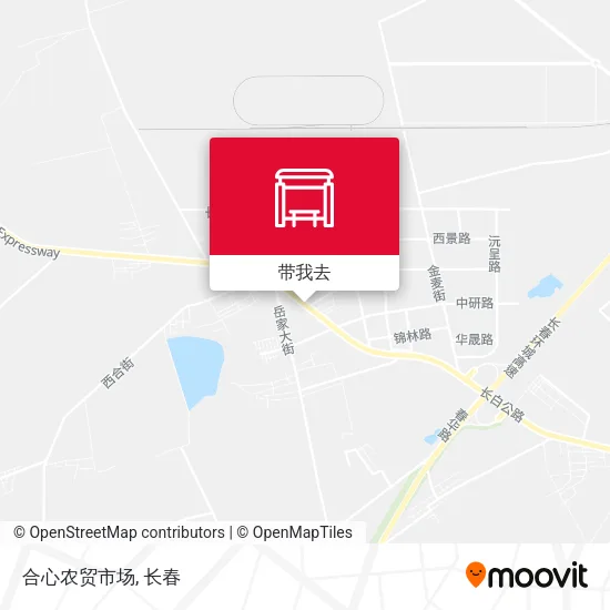 合心农贸市场地图