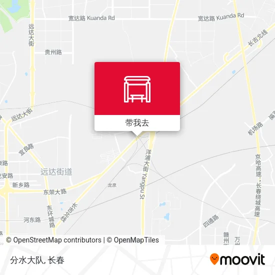 分水大队地图