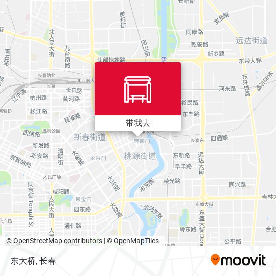 东大桥地图