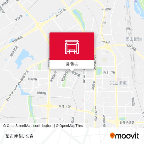 菜市南街地图