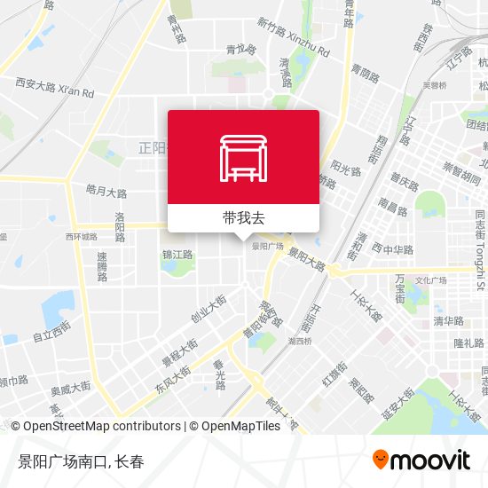 景阳广场南口地图