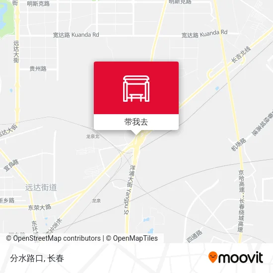 分水路口地图