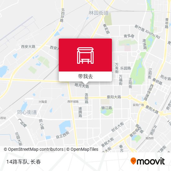 14路车队地图