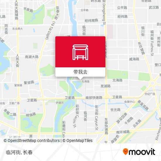 临河街地图