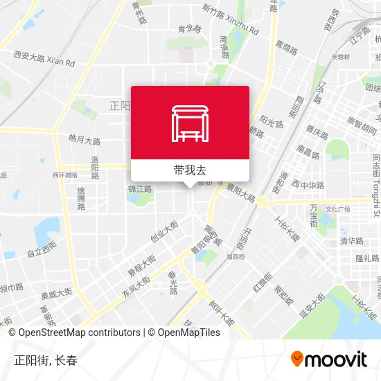 正阳街地图