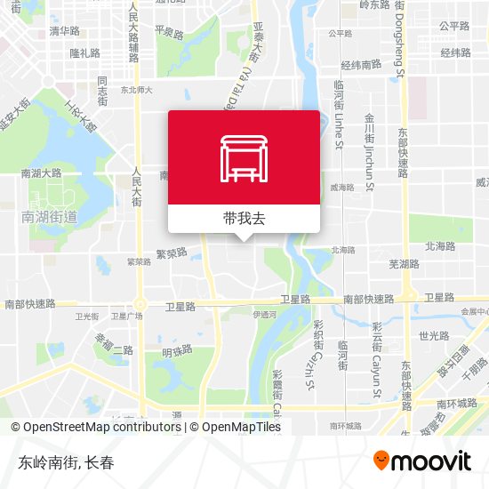 东岭南街地图