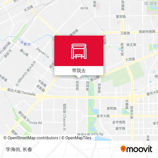 学海街地图