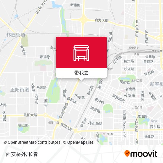 西安桥外地图
