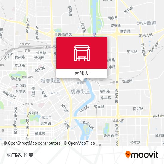 东门路地图