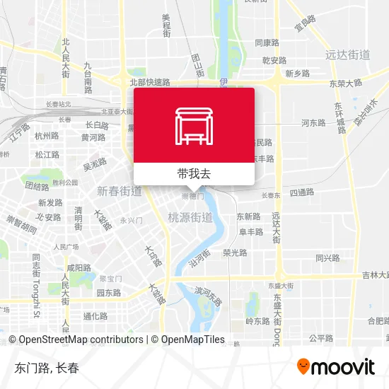 东门路地图