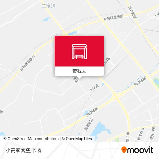 小高家窝堡地图
