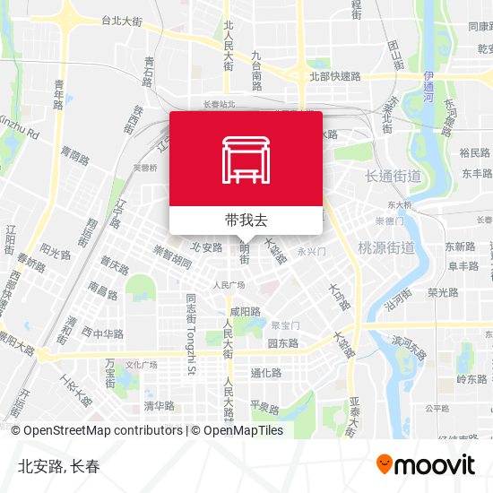 北安路地图