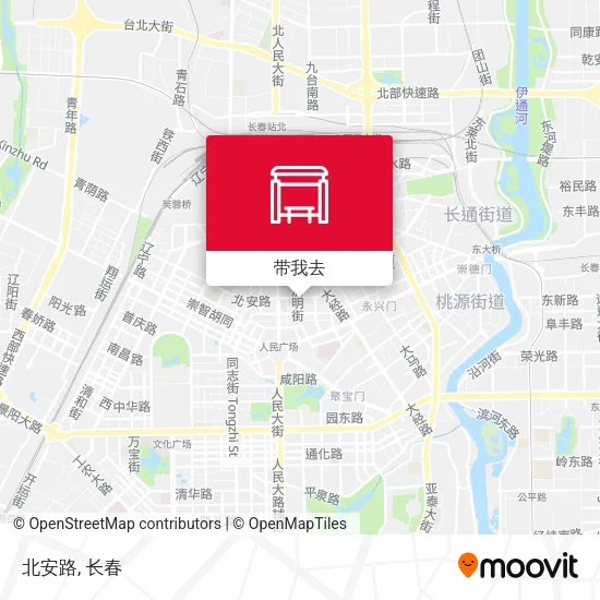 北安路地图