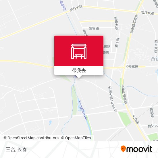 三合地图