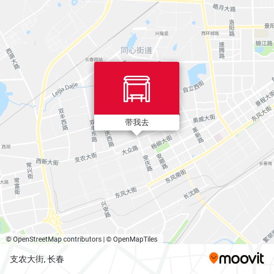 支农大街地图