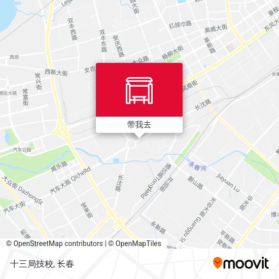 十三局技校地图