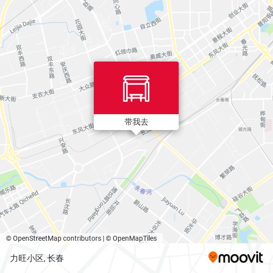 力旺小区地图