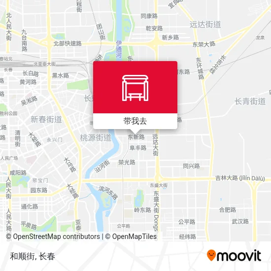 和顺街地图