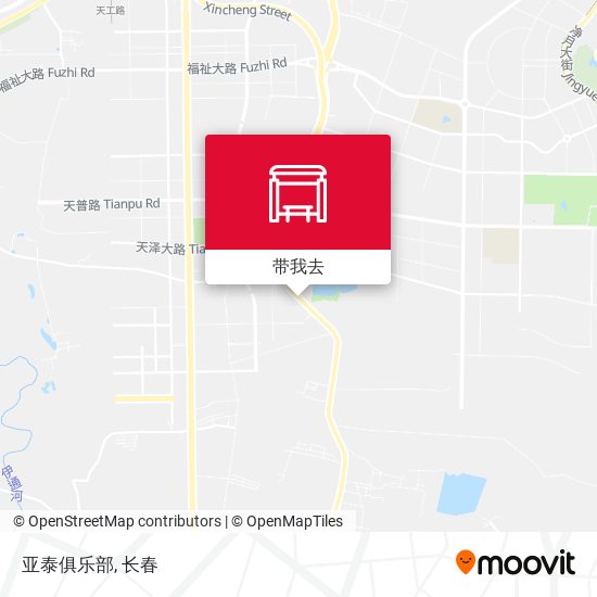 亚泰俱乐部地图