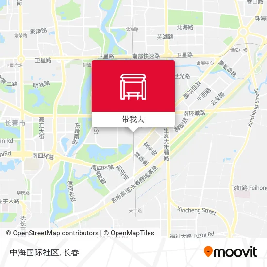 中海国际社区地图