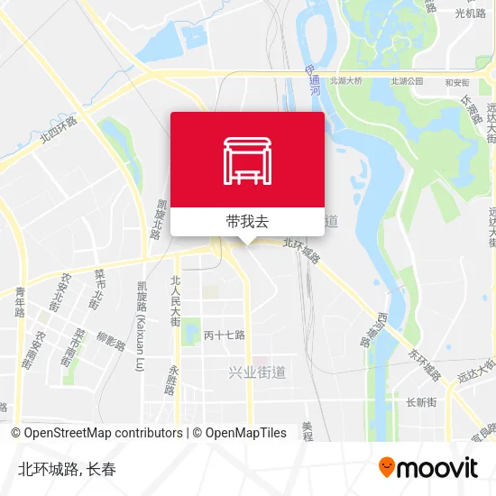 北环城路地图
