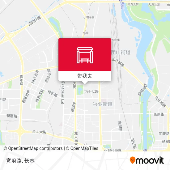 宽府路地图