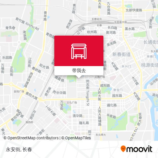 永安街地图