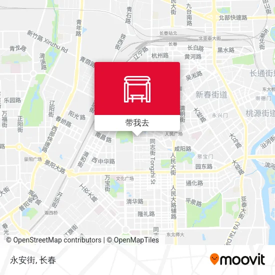 永安街地图