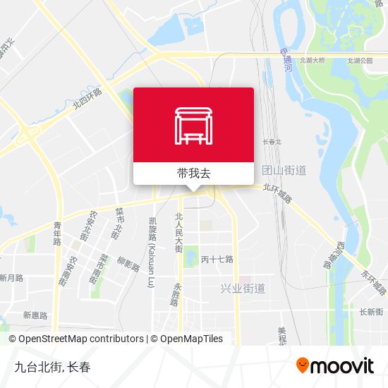 九台北街地图