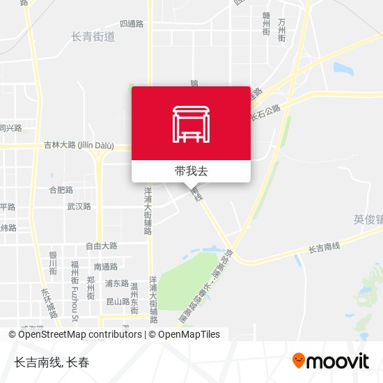 长吉南线地图