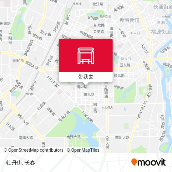 牡丹街地图