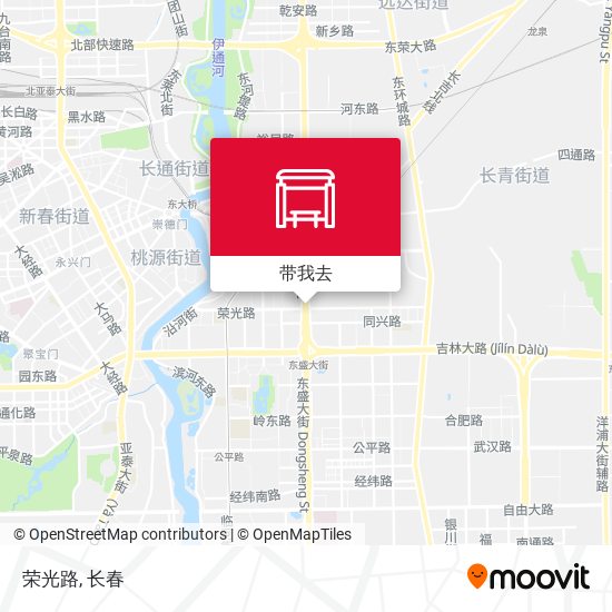 荣光路地图